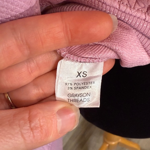 Grayson Threads Pink Santa Baby Oversized Holiday Sweater, Women’s Size XS - Picture 8 of 9